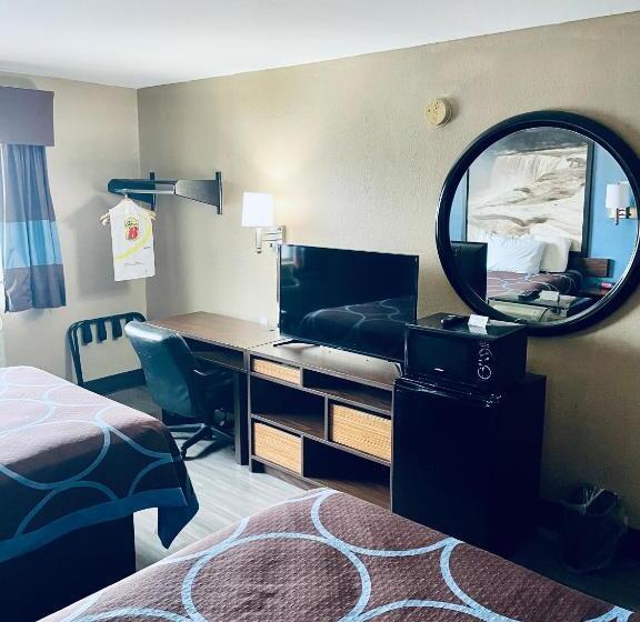 غرفه قياسيه سريرين مزدوجين, Super 8 By Wyndham Corbin Ky