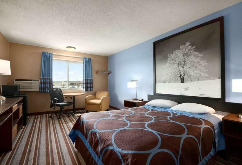 Стандартный Номер Кровать Кинг, Super 8 By Wyndham Council Bluffs Ia Omaha Ne Area