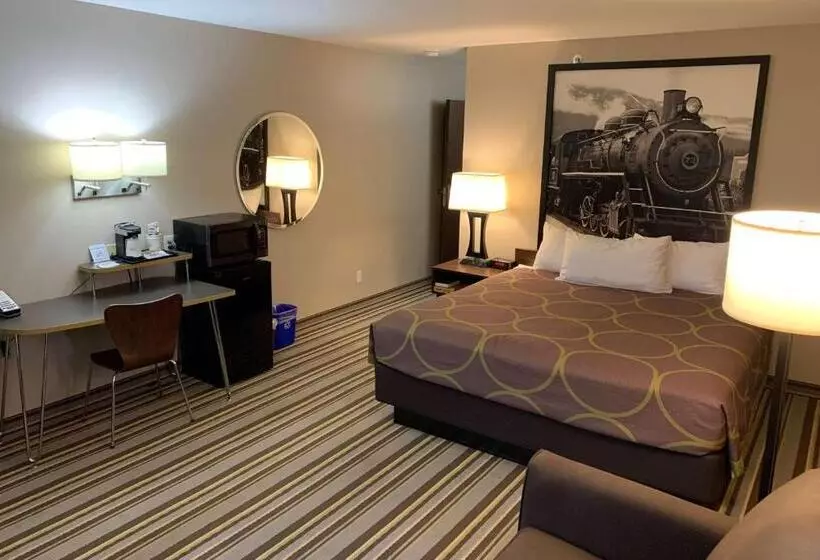 اتاق استاندارد با تخت بزرگ, Super 8 By Wyndham Durango