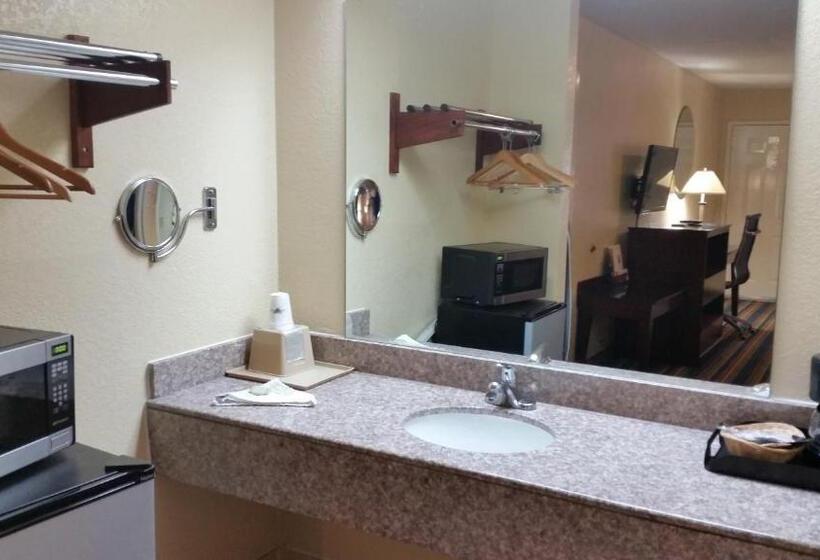 스탠다드 룸 킹사이즈 침대, Super 8 By Wyndham Houston West Katy