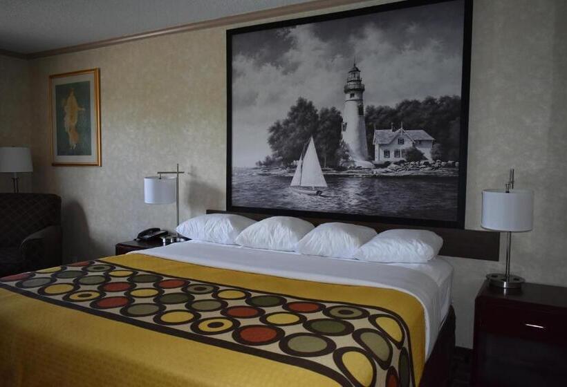 اتاق استاندارد با تخت بزرگ, Super 8 By Wyndham Maumee Perrysburg Toledo Area