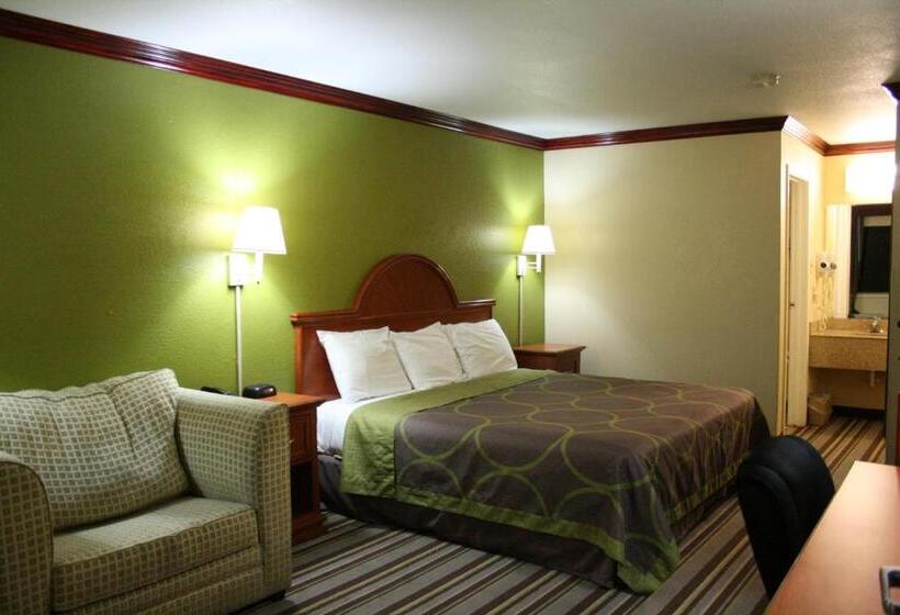 스탠다드 룸 킹사이즈 침대, Super 8 By Wyndham San Marcos