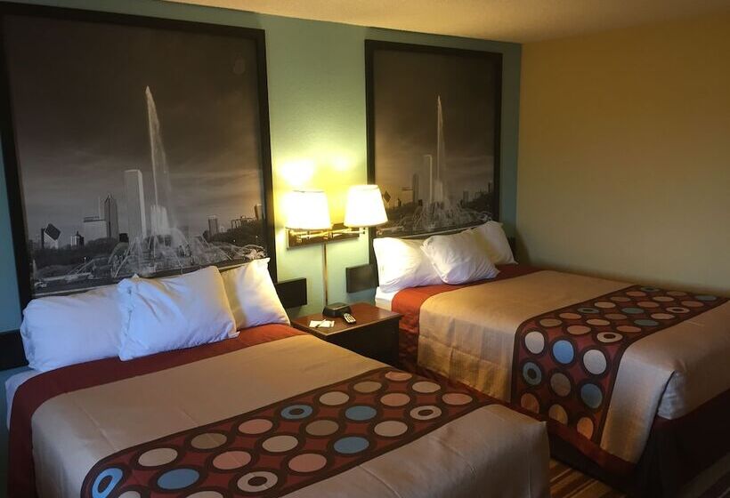 غرفه قياسيه سريرين مزدوجين, Super 8 By Wyndham Woodstock