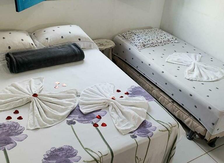 اتاق استاندارد سه نفره, Pousada Novo Horizonte