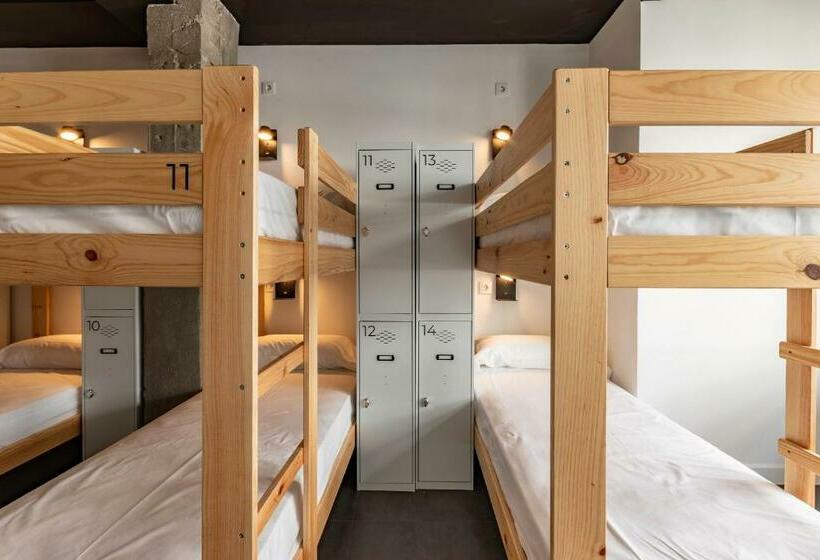 共用房间的床, Ekoos Hostel, Bilbao Eko Hostel