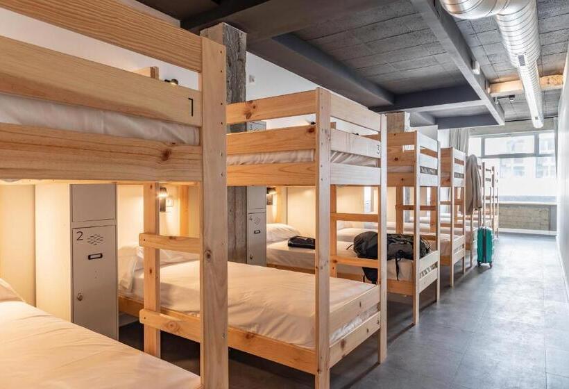 패밀리 룸 공용 욕실, Ekoos Hostel, Bilbao Eko Hostel