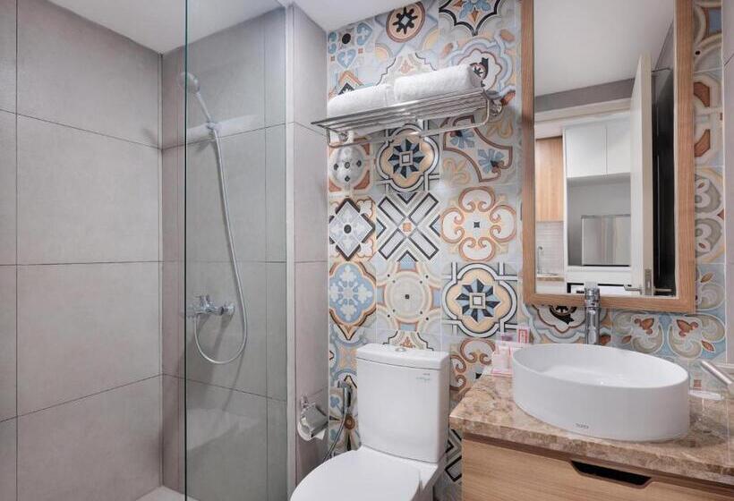 Номер Deluxe Кровать Кинг, Fika Rooms Tangerang By Skandinavia