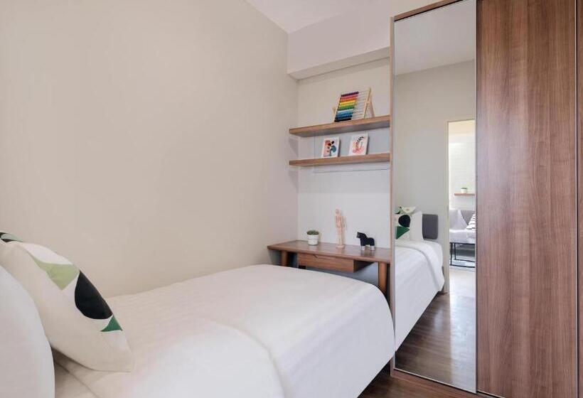 小型套房, Fika Rooms Tangerang By Skandinavia