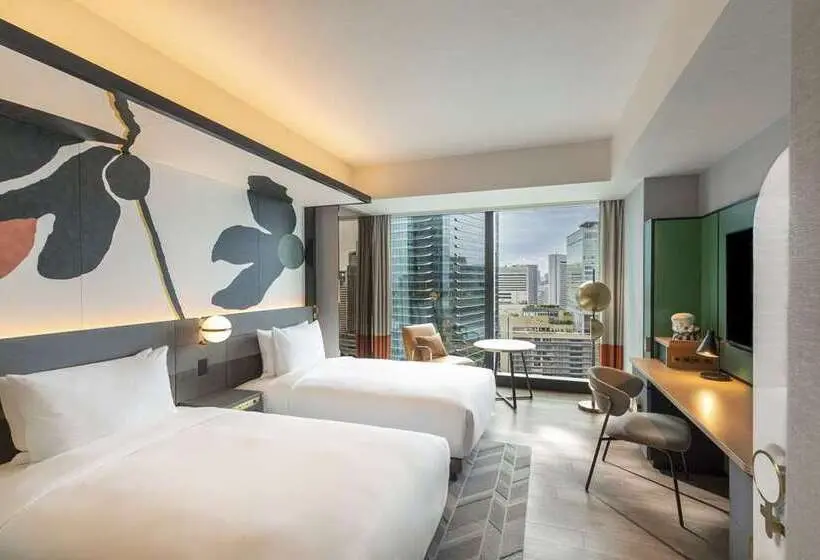 バルコニー付プレミアムルーム, Hilton Garden Inn Phuket, Thailand