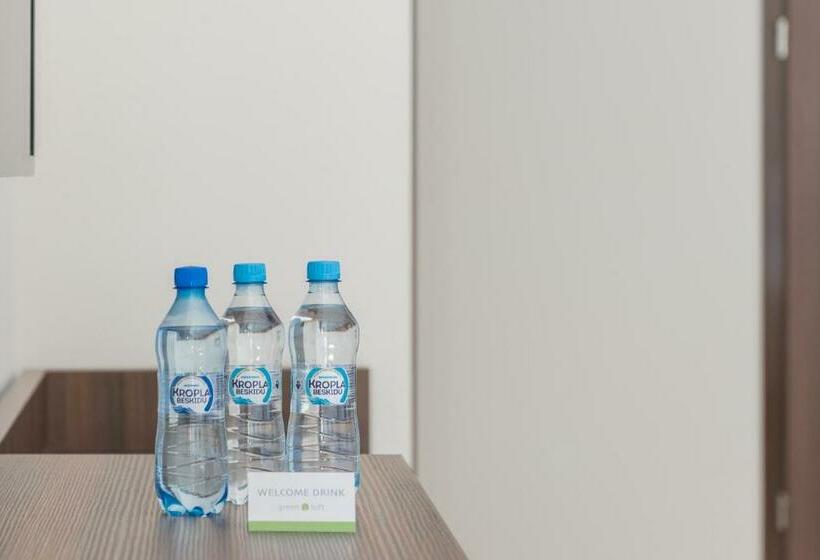 חדר אקונומי לשלושה, Green Loft Gdynia