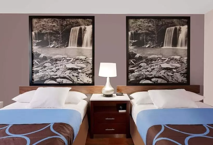 اتاق استاندارد با 2 تخت دوبل, Super 8 By Wyndham Fayetteville