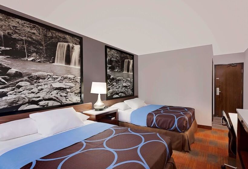 Номер Стандарт 2 Двуспальные Кровати, Super 8 By Wyndham Fayetteville