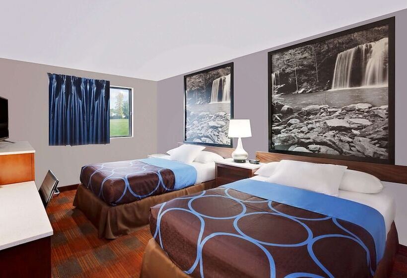 غرفه قياسيه سريرين مزدوجين, Super 8 By Wyndham Fayetteville