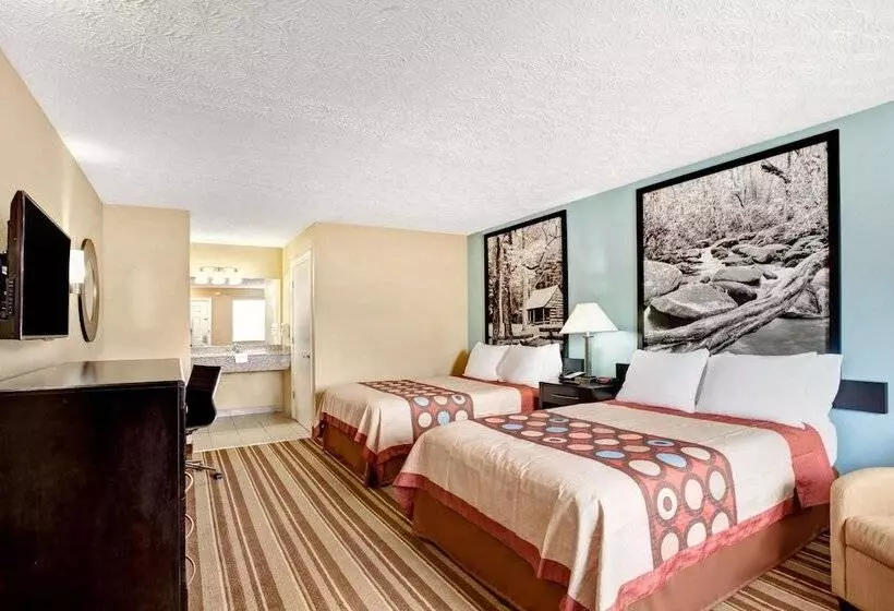２ダブルベッドのスタンダードルーム, Super 8 By Wyndham Whites Creek/ Nashville Nw Area