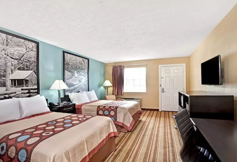 ２ダブルベッドのスタンダードルーム, Super 8 By Wyndham Whites Creek/ Nashville Nw Area