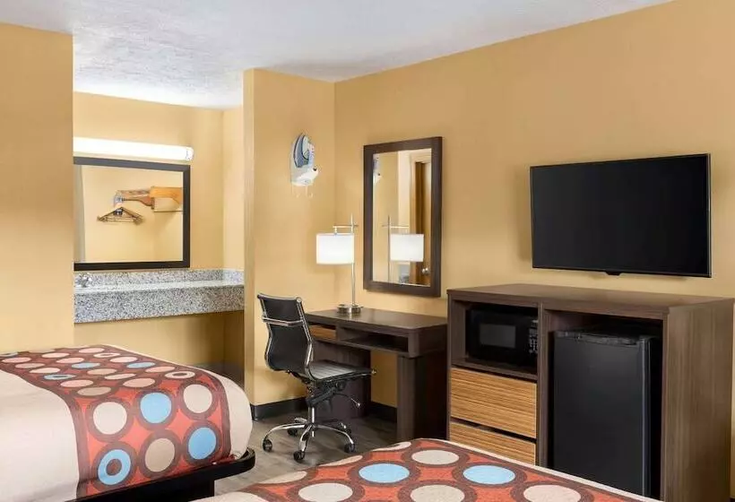 ２ダブルベッドのスタンダードルーム, Super 8 By Wyndham Whites Creek/ Nashville Nw Area