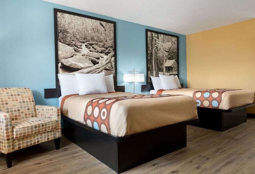 غرفه قياسيه سريرين مزدوجين, Super 8 By Wyndham Whites Creek/ Nashville Nw Area
