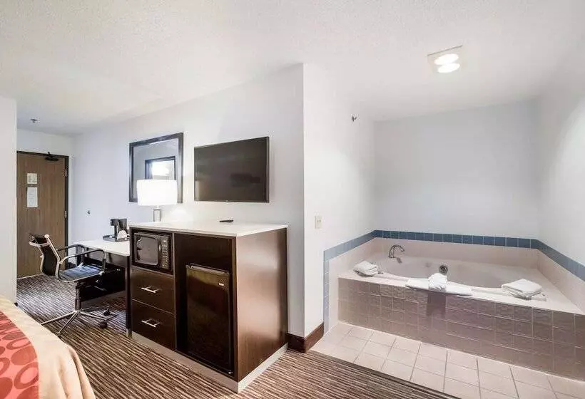 ハイドロマッサージバス付きスイート, Americas Best Value Inn Charlotte