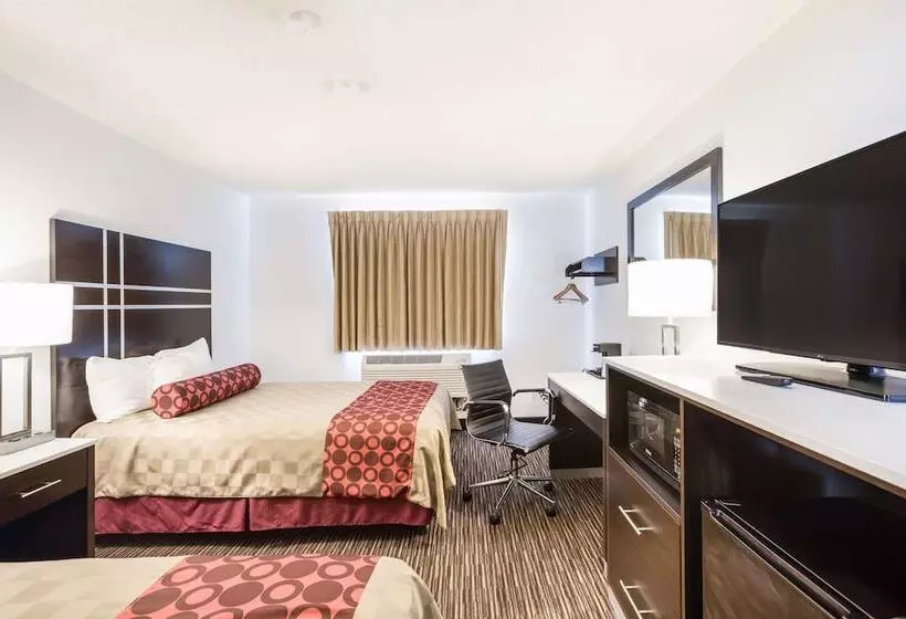 ２ダブルベッドのスタンダードルーム, Americas Best Value Inn Charlotte