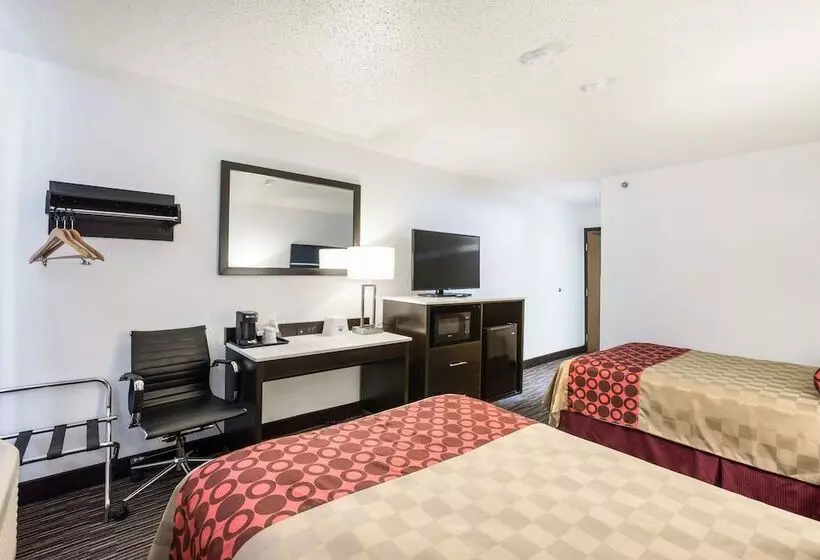 ２ダブルベッドのスタンダードルーム, Americas Best Value Inn Charlotte