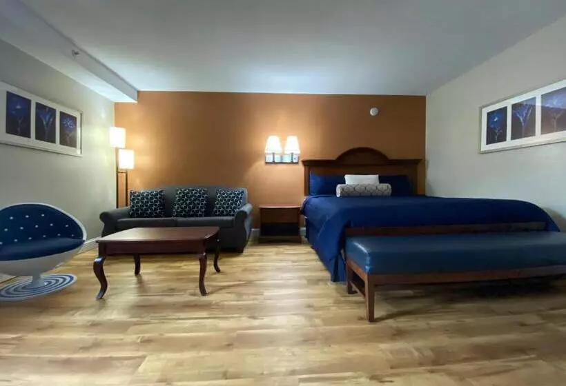 キングサイズベッドのデラックススイート, Orbits Inn