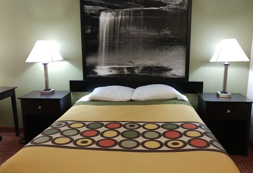 장애인을 위한 스탠다드 룸, Super 8 By Wyndham Dekalb Il