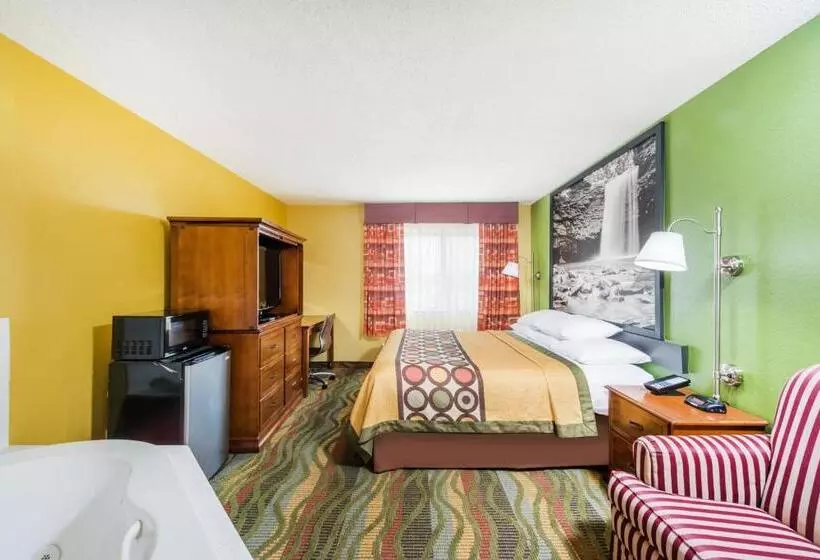 キングサイドベッドのスタンダードワンルーム, Super 8 By Wyndham Jacksonville