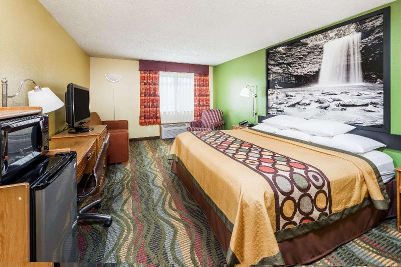 스탠다드 룸 킹사이즈 침대, Super 8 By Wyndham Jacksonville