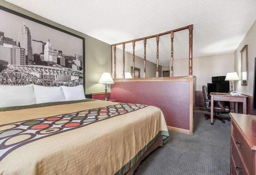Люкс Deluxe Кровать Кинг, Super 8 By Wyndham Maysville Ky