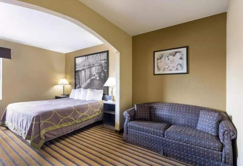 身障者適用キングサイズベッドルーム, Super 8 By Wyndham Nixa/springfield Area