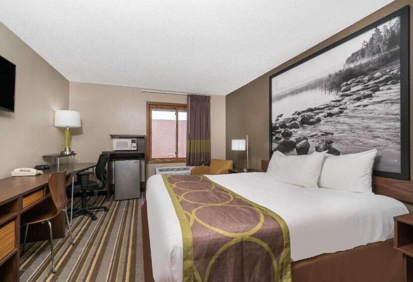 غرفة قياسية سرير كينج, Super 8 By Wyndham St. Cloud