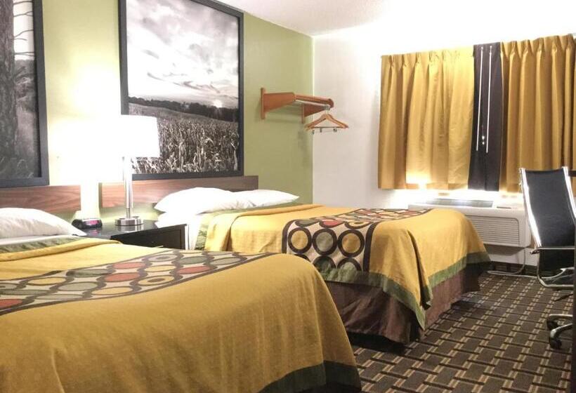 غرفه قياسيه سريرين مزدوجين, Super 8 By Wyndham Wayne