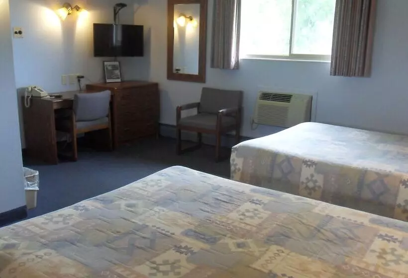 2ダブルベッドのスタンダードルーム, Swan Inn Motel