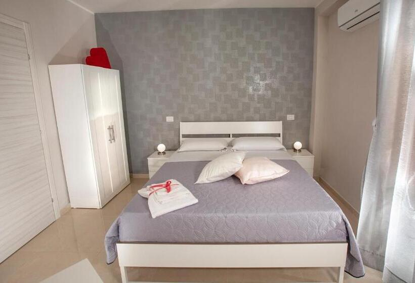 스탠다드 룸 킹사이즈 침대, B&b Relax In Pompei