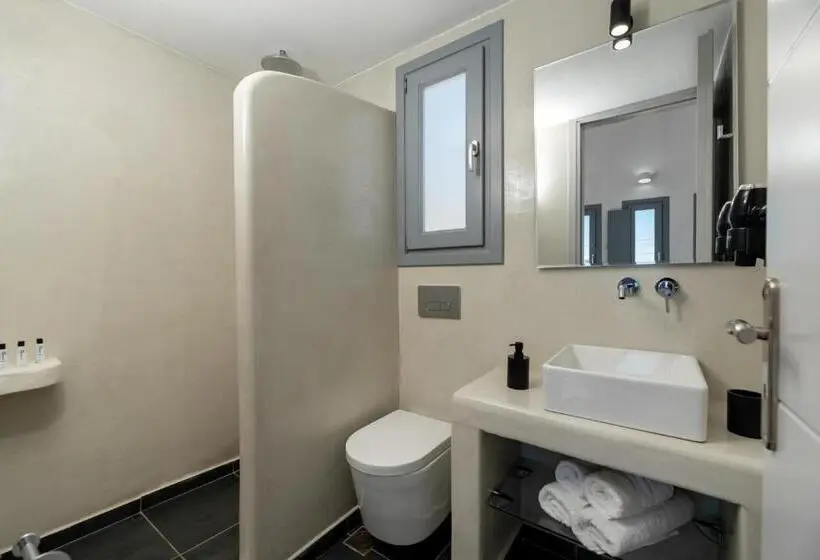 اتاق استاندارد با چشم‌انداز دریا, Pancratium Villas & Suites