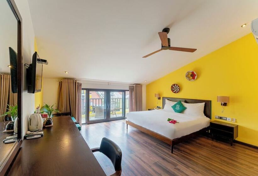 اتاق استاندارد با چشم‌انداز استخر, Villa Soleil Hoi An