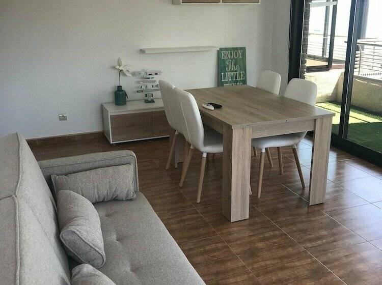 침실 2개 바다 전망 아파트, First Line Beach Apartment Alicante