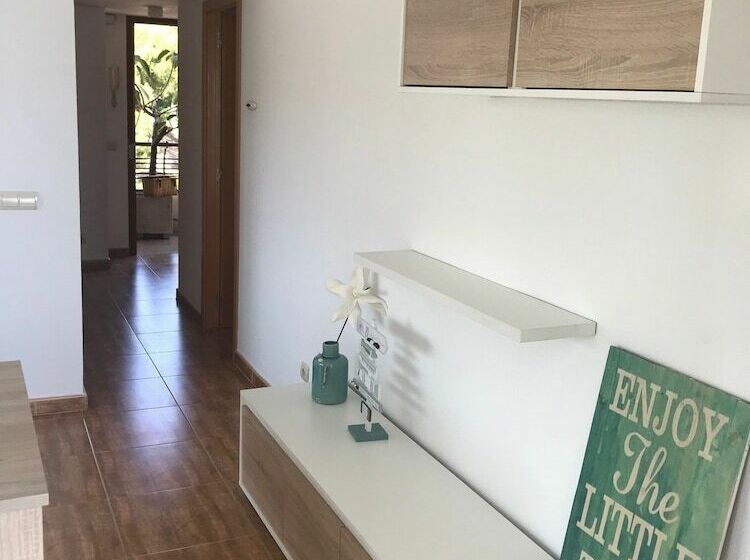 침실 2개 바다 전망 아파트, First Line Beach Apartment Alicante