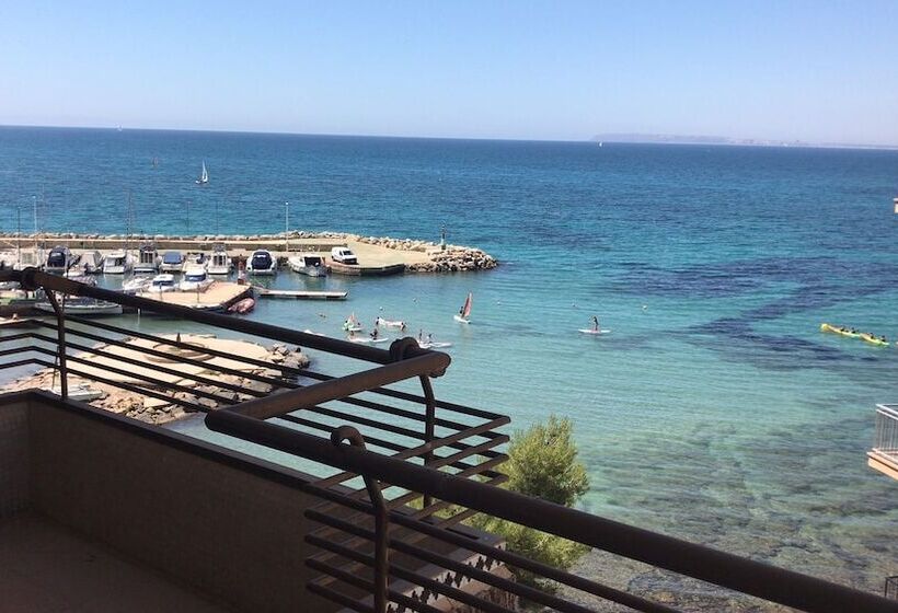 침실 2개 바다 전망 아파트, First Line Beach Apartment Alicante