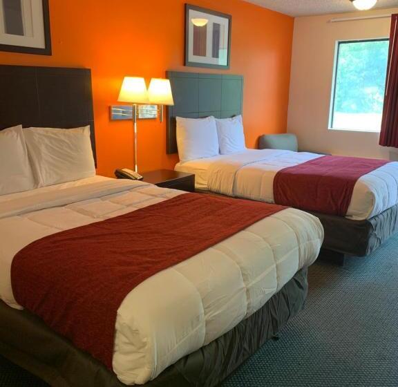 스탠다드 룸 더블 침대 2개, Americas Best Value Inn   Fredericksburg North