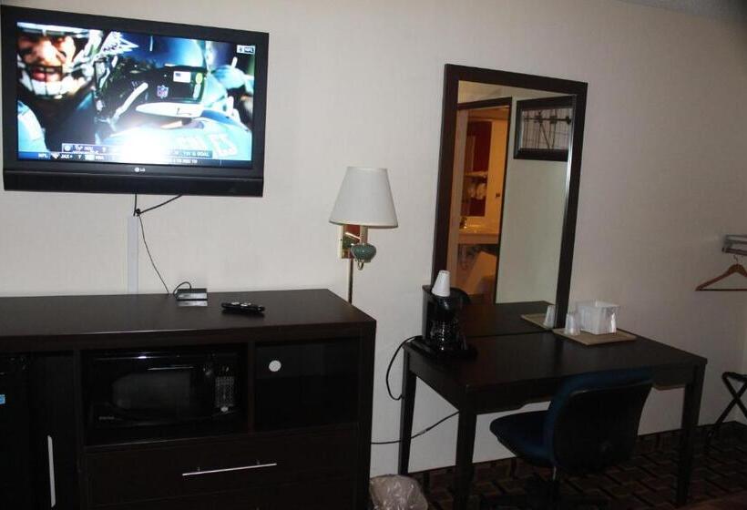 带大床的标准间, Americas Best Value Inn Fredericksburg North