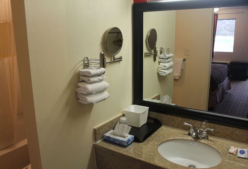 带2个双人床的标准工作室, Americas Best Value Inn Fredericksburg North