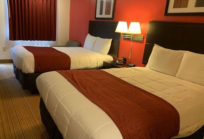 스탠다드 룸 더블 침대 2개, Americas Best Value Inn   Fredericksburg North