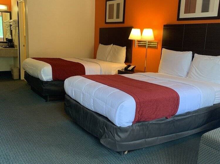 带2个双人床的标准工作室, Americas Best Value Inn Fredericksburg North