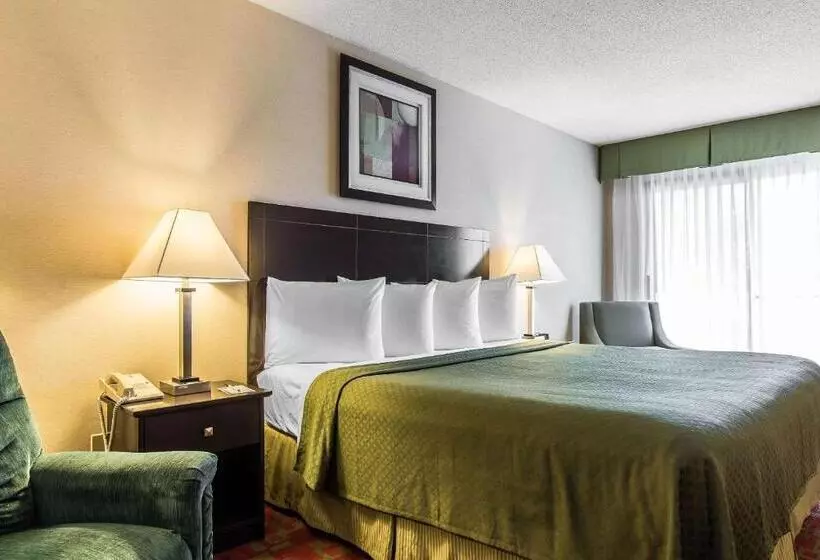 キングサイズベッドのスタンダードルーム, Quality Inn Shelburne Burlington