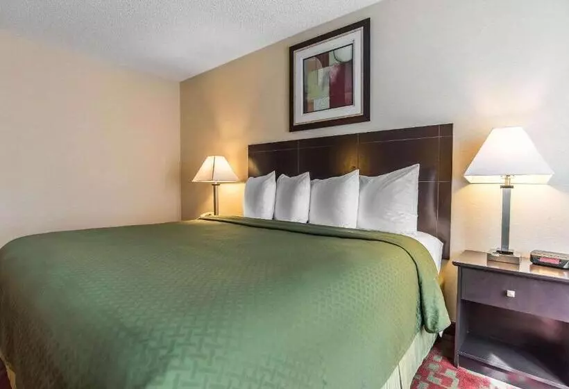 キングサイズベッドのスタンダードルーム, Quality Inn Shelburne Burlington