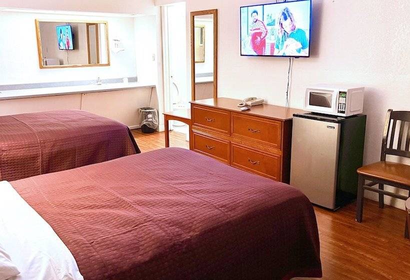 غرفه قياسيه سريرين مزدوجين, Thunderbird Motel Hillsboro