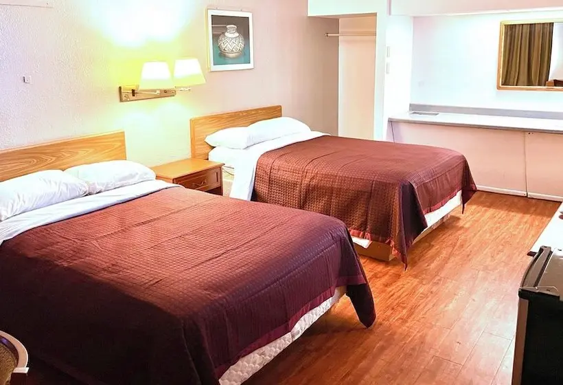 ２ダブルベッドのスタンダードルーム, Thunderbird Motel Hillsboro