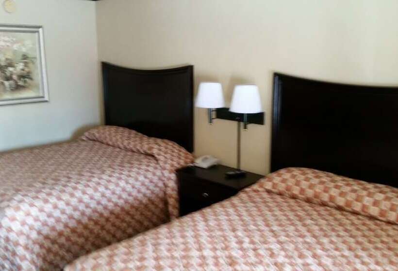 غرفه قياسيه سريرين مزدوجين, Town House Motel