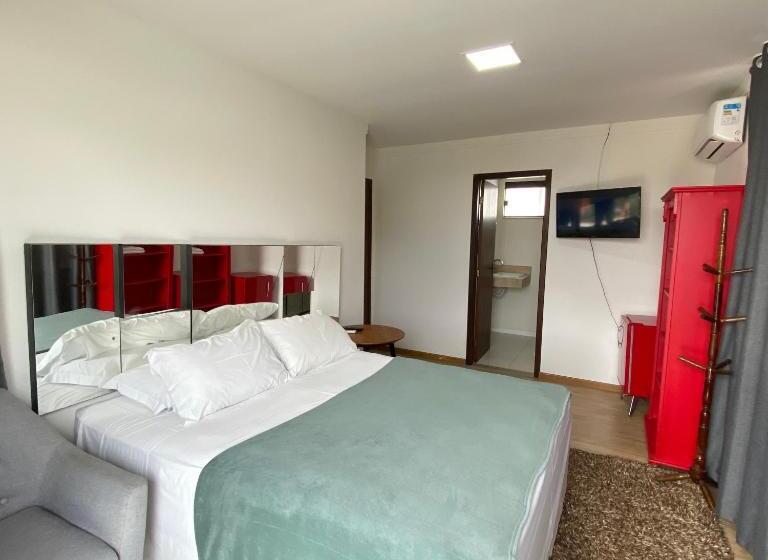 جناح مزوَّد بشرفة, Pousada Casa Da Praia